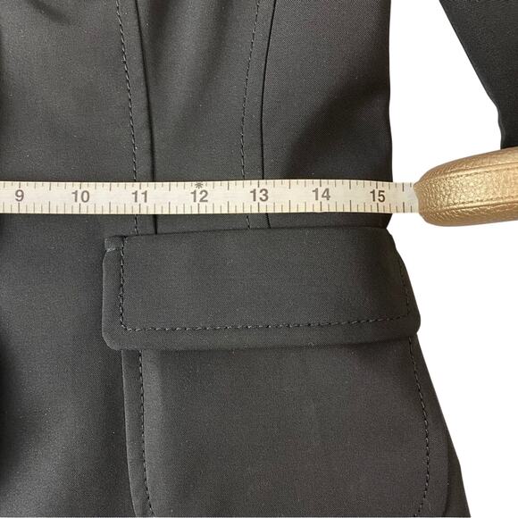 Archival PRADA Black Skirt Suit IT 42 US 6 - 90s Minimalist Office Sire Set - Picture 9 of 15